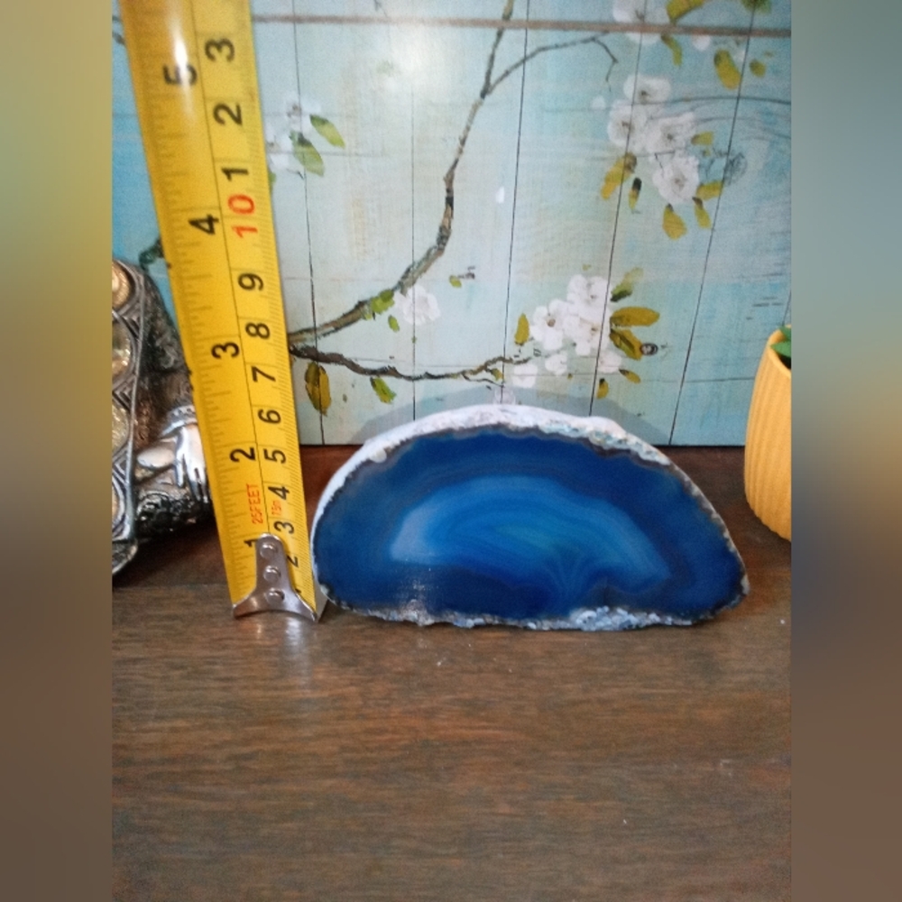 Blue Agate From Brazil - Picture 5 of 8